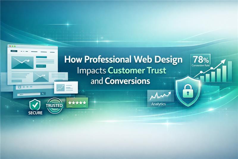 How Professional Web Design Impacts Customer Trust and Conversions