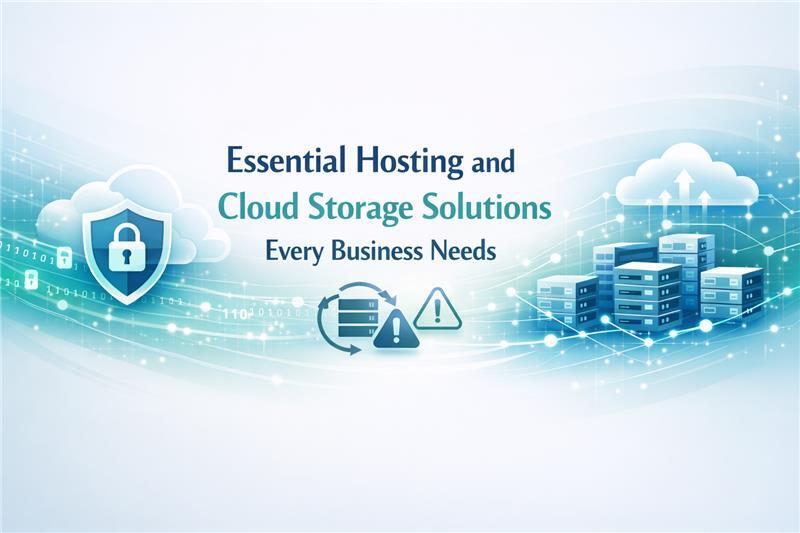 Essential Hosting and Cloud Storage Solutions Every Business Needs Essential Hosting and Cloud Storage Solutions Every Business Needs